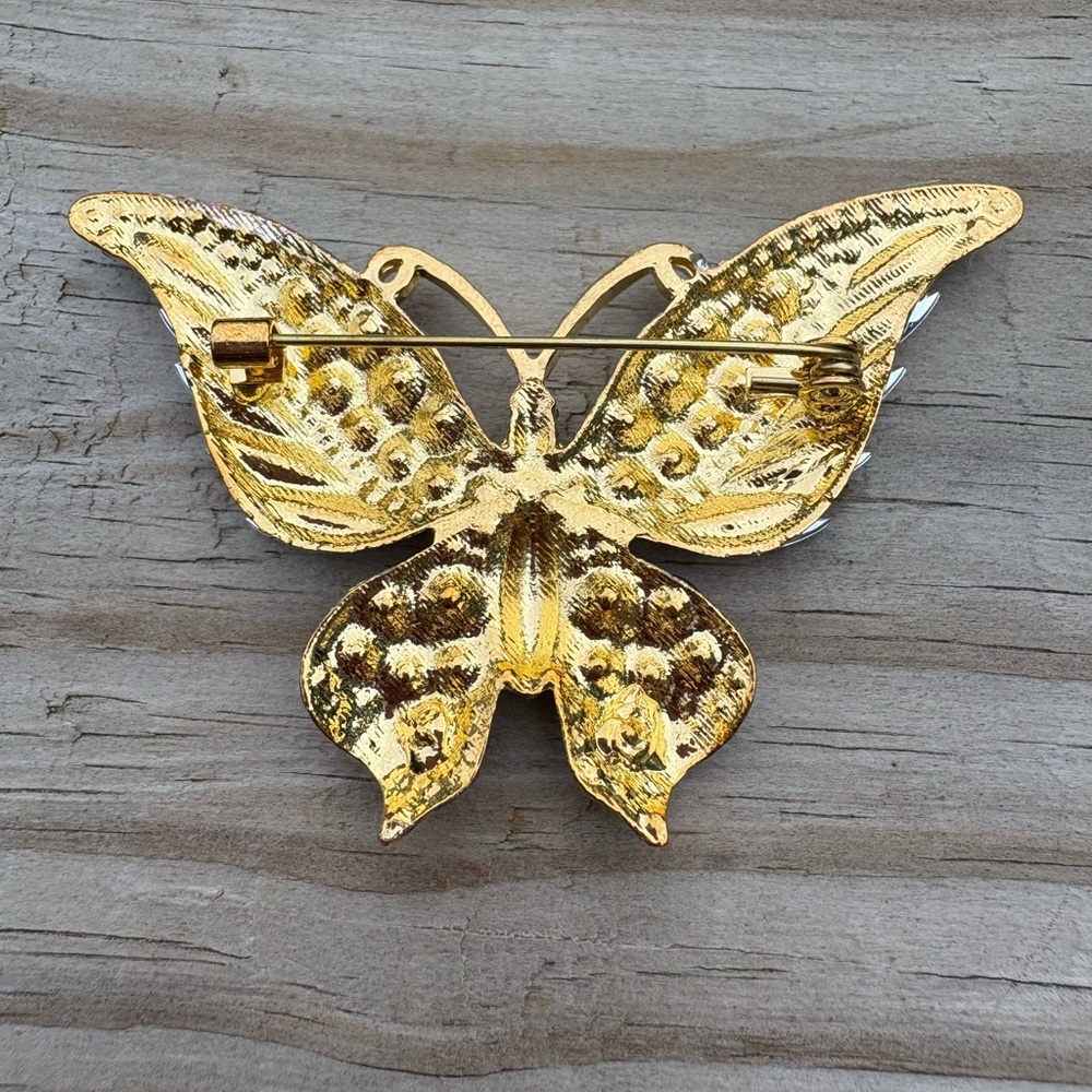 Brooch Colorful Butterfly - Picture 2 of 3